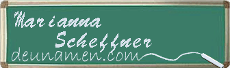 Marianna Scheffner Visitenkarte